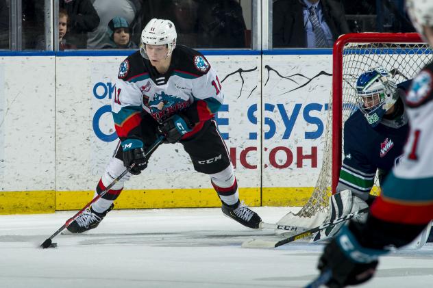 Kelowna Rockets forward Pavel Novak