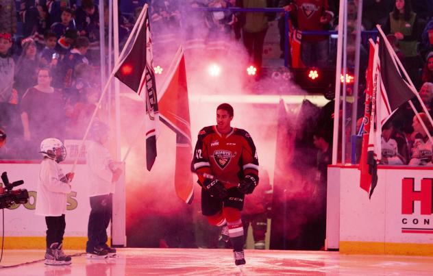 Vancouver Giants forward Justin Sourdif