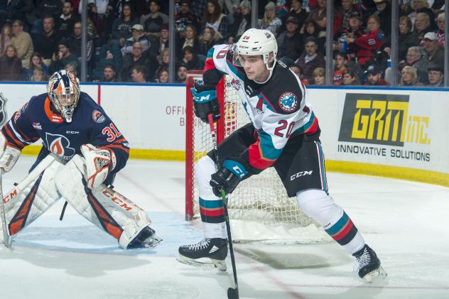 Kelowna Rockets forward Matthew Wedman