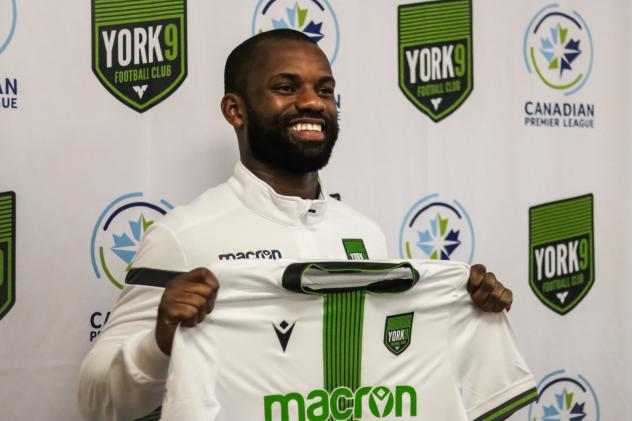 York9 FC midfielder Jordan Wilson