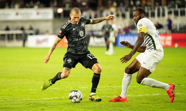 Louisville City FC midfielder Corben Bone