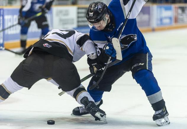 Saint John Sea Dogs 2020 face off with the Charlottetown Islanders