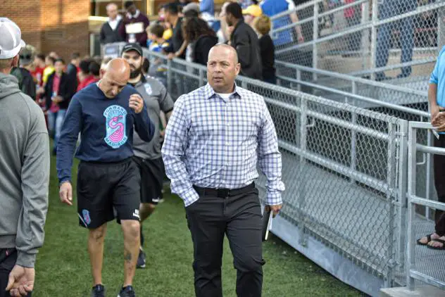 Forward Madison FC Technical Director and Head Coach Daryl Shore