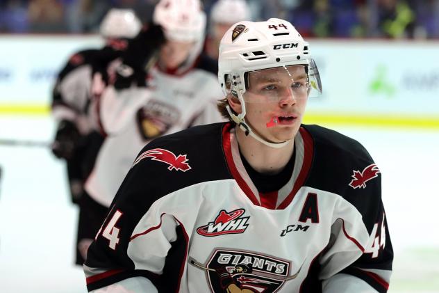 Vancouver Giants defenceman Bowen Byram