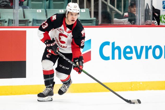 Prince George Cougars forward Filip Koffer