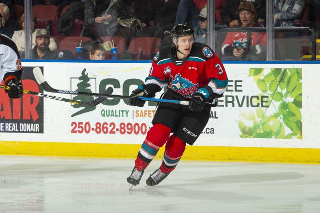 Kelowna Rockets defenceman Sean Comrie