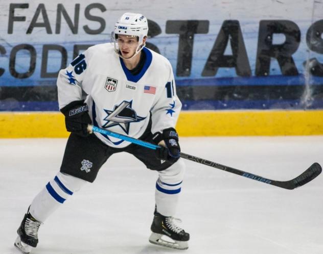 Caleb Price with the Lone Star Brahmas