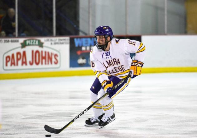 Nick Ford with Elmira College