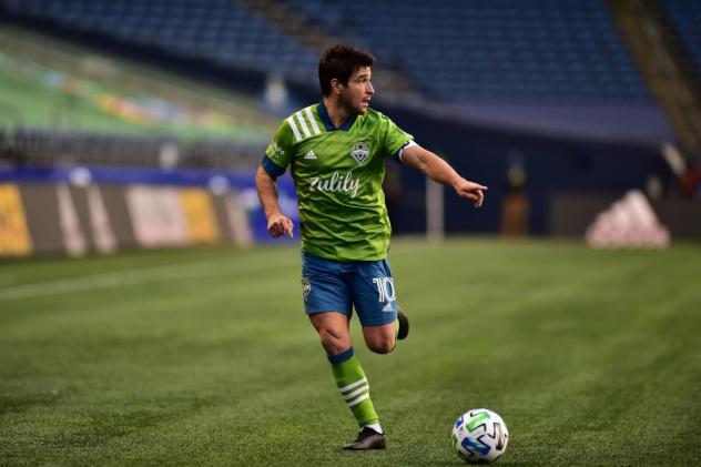 Seattle Sounders FC midfielder Nicolas Lodeiro