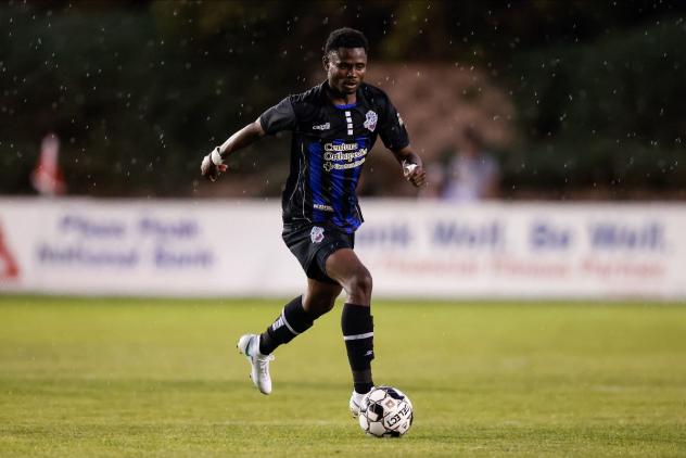 Colorado Springs Switchbacks FC midfielder Andre Lewis