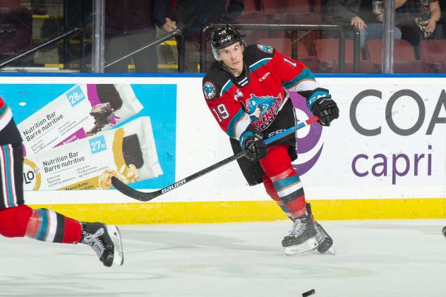 Kelowna Rockets forward Ethan Ernst