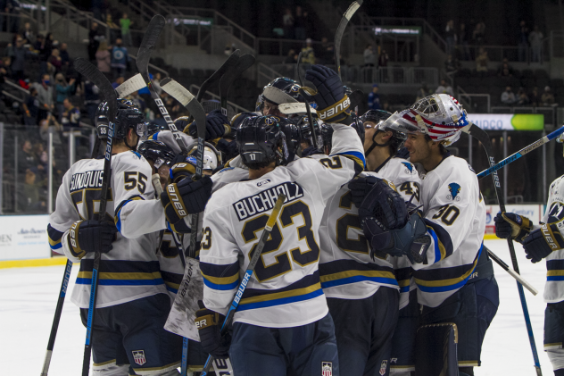 Sioux Falls Stampede celebrate