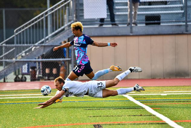 Forward Madison FC striker Noah Fuson