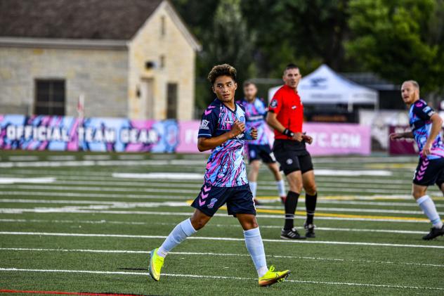 Forward Madison FC midfielder Michael Vang