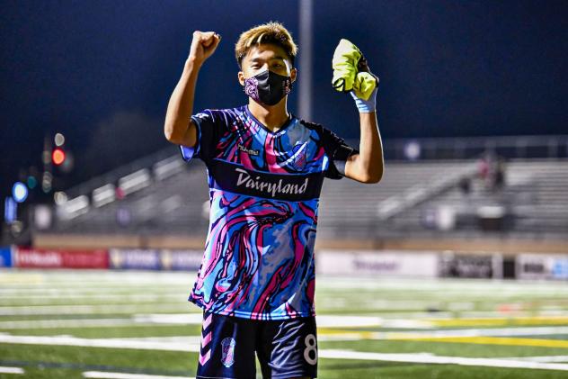 Forward Madison FC midfielder Michael Vang