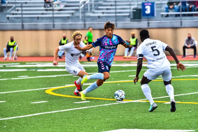 Forward Madison FC midfielder Michael Vang