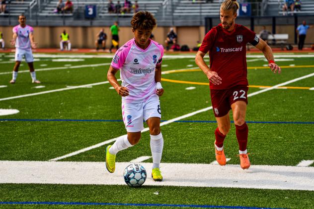 Forward Madison FC midfielder Michael Vang