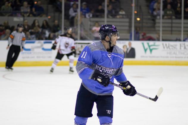 Pensacola Ice Flyers forward Patrick Megannety