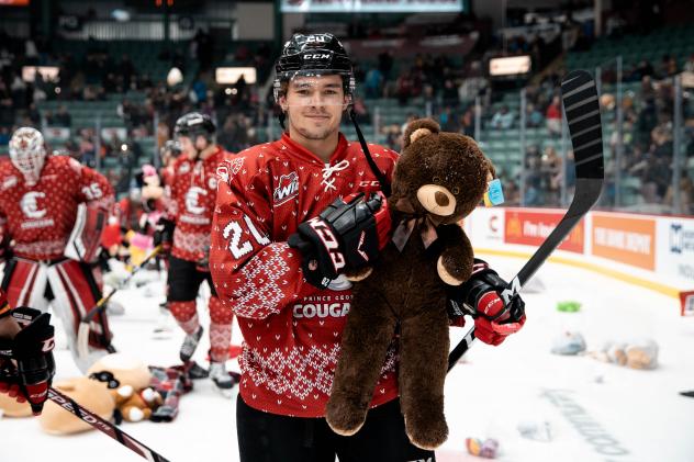 Prince George Cougars Teddy & Toque Toss