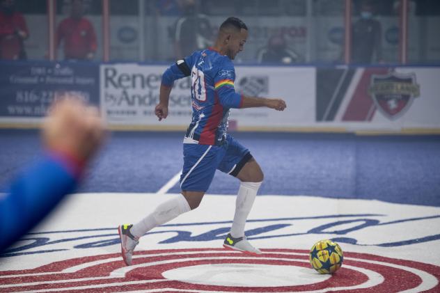 Lipe of the Dallas Sidekicks in the MASL All-Star Game