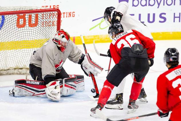 Prince George Cougars goaltender Taylor Gauthier