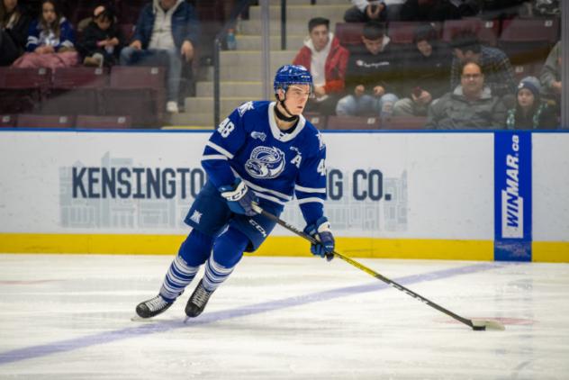 Thomas Harley of the Mississauga Steelheads