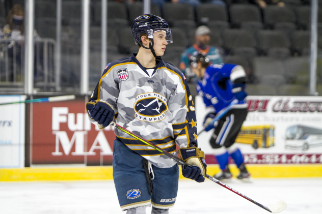 Garrett Pinoniemi of the Sioux Falls Stampede
