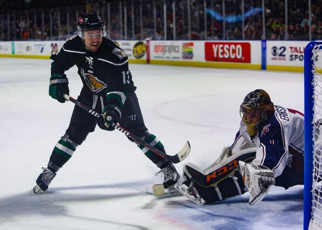 Utah Grizzlies forward Mitch Maxwell