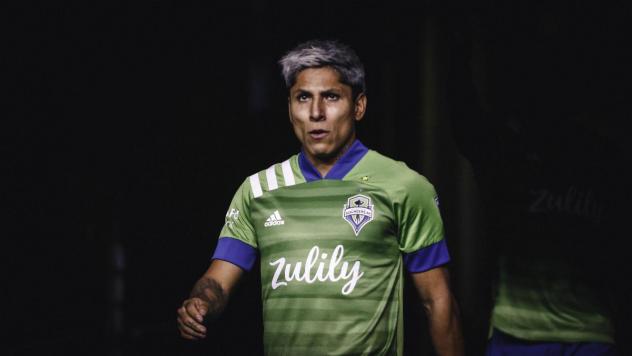 Seattle Sounders FC striker Raul Ruidiaz