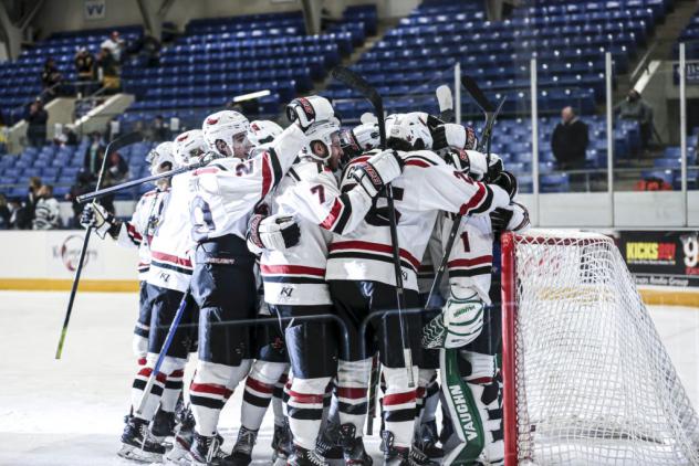 Odessa Jackalopes celebrate a win