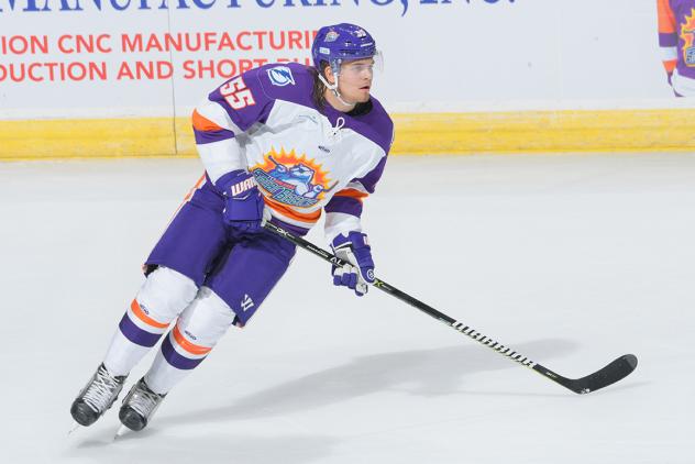 Dmitry Semykin with the Orlando Solar Bears