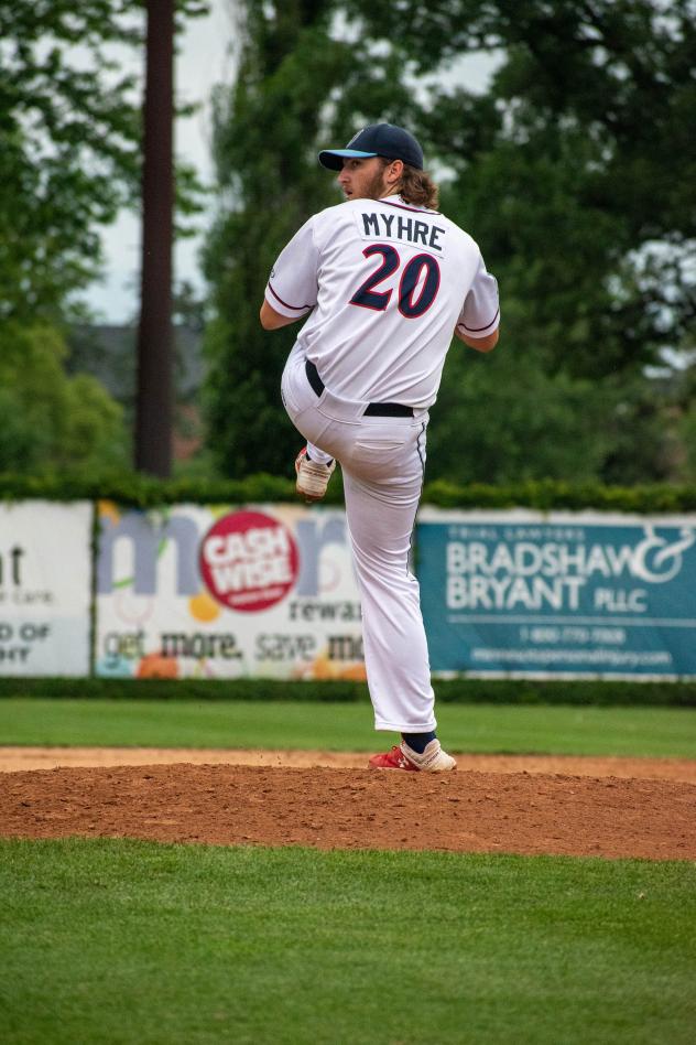 St. Cloud Rox pitcher Noah Myhre