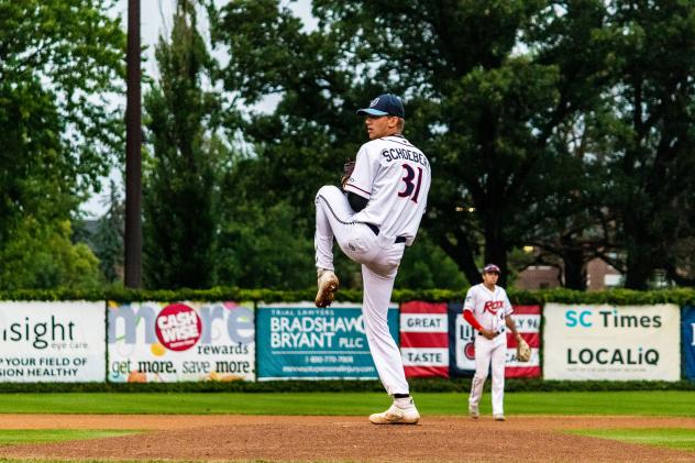 St. Cloud Rox pitcher Trent Schoeberl