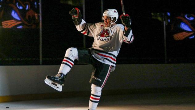 Rockford IceHogs forward Reese Johnson