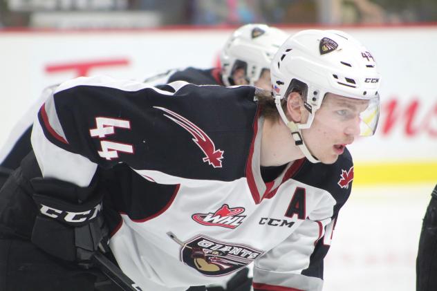 Bowen Byram with the Vancouver Giants