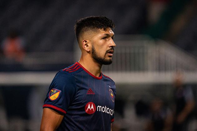 Chicago Fire FC defender/midfielder Mauricio Pineda