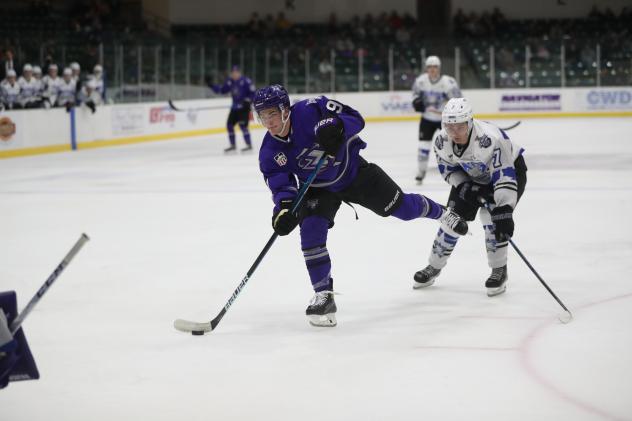 Tri-City Storm forward Carter Mazur