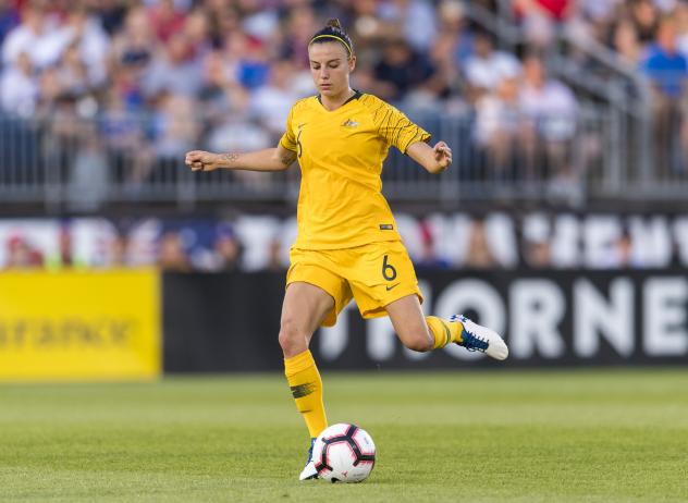 Australian National Team midfielder Chloe Logarzo