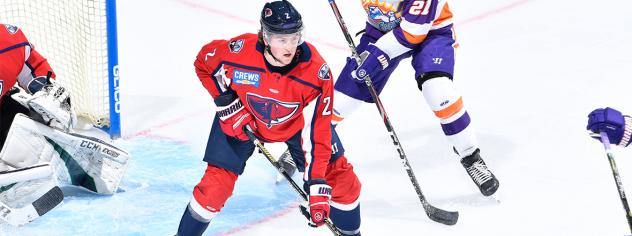 South Carolina Stingrays defenseman Paul Meyer vs. the Orlando Solar Bears