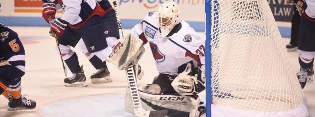 South Carolina Stingrays goaltender Jake Kupsky