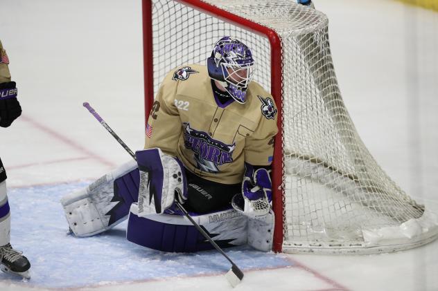 Tri-City Storm goaltender Todd Scott