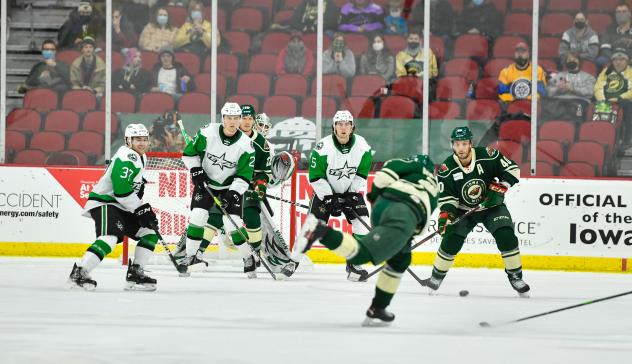 Texas Stars face the Iowa Wild