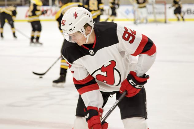Binghamton Devils forward Graeme Clarke