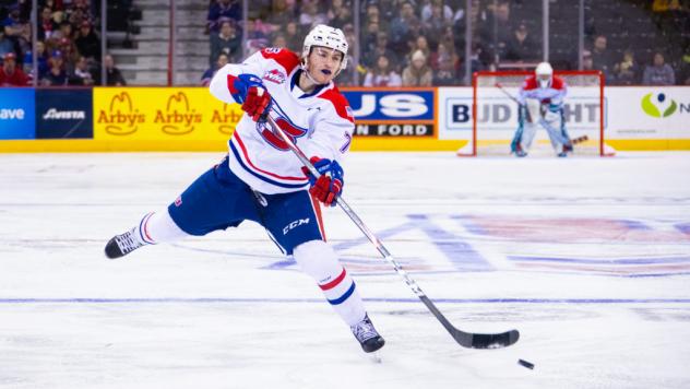 Spokane Chiefs defenseman Graham Sward