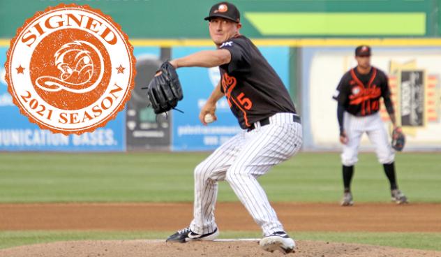 Long Island Ducks pitcher Joe Iorio