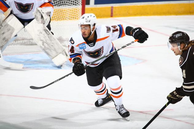 Lehigh Valley Phantoms forward Zayde Wisdom