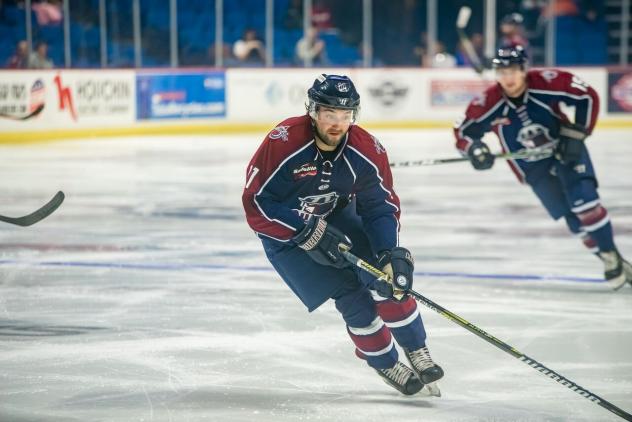 Danny Moynihan of the Tulsa Oilers