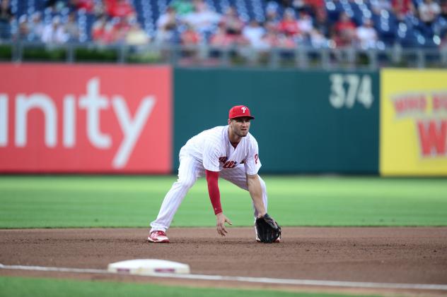 Former Philadelphia Phillies third baseman Mitch Walding