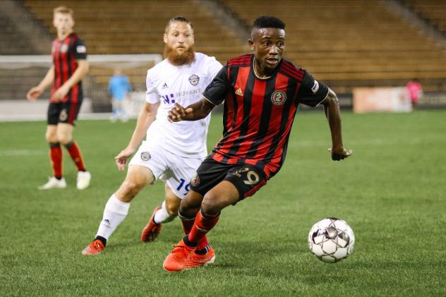 Bienvenue Kanakimana with Atlanta United 2