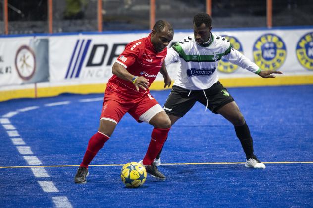 Leo Gibson Of the Kansas City Comets vs. the Dallas Sidekicks